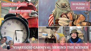 VIAREGGIO CARNIVAL 2024  BEHIND THE SCENES [upl. by Verlie292]