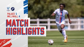 MATCH HIGHLIGHTS Crystal Palace 54 Millwall [upl. by Aisemaj]