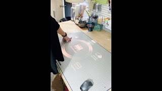 Using a projector for Cutting patterns [upl. by Layne]