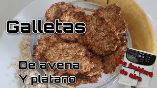 Galletas de avena y plátano [upl. by Htbazile]