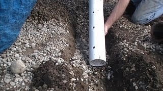 How To Install Perforated Pipe French Drain for Do It Yourself Job [upl. by Madge761]