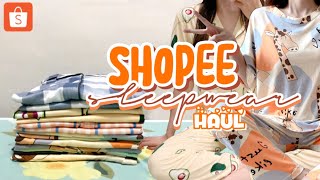 SHOPEE’s AFFORDABLE amp HIGH QUALITY Pajama Haul 🛍  Ella Joy [upl. by Alon]