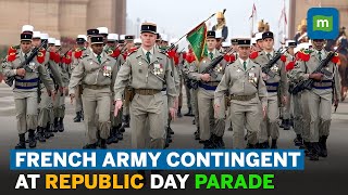 75th Republic Day French Military Band Shines at Republic Day Parade [upl. by Nomled]