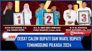 FULL DEBAT CALON BUPATI DAN WAKIL BUPATI TEMANGGUNG PILKADA 2024 [upl. by Denman22]