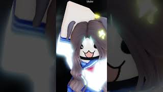 EGirl wins 10000 Robux 🤯 shorts roblox saitamabattlegrounds jujutsushenanigans [upl. by Acimaj]