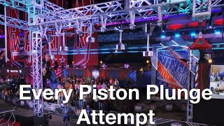 Every Piston Plunge Attempt [upl. by Salbu682]