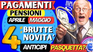 🔴 PAGAMENTI ARRIVATI❗️PENSIONI ANTICIPATE 👉 PASQUETTA E 4 BRUTTE NOTIZIE DA SAPERE ❗️VERIFICA ORA [upl. by Yhtimit]