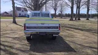 Lot   9004  1972 Chevrolet C10 Cheyenne Super Pick Up Truck [upl. by Kcirdec]