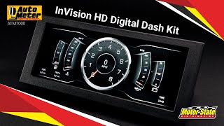 AutoMeter InVision Universal Digital Dash Kit – Modernize Your Instrument Panel [upl. by Cattima46]