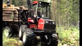 Valmet 838 Forwarder 1989 [upl. by Ninehc]