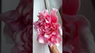 Новая Роза из шелка music shorts flowers silkflowers брошь art цветы rose love jewellery [upl. by Frasier]