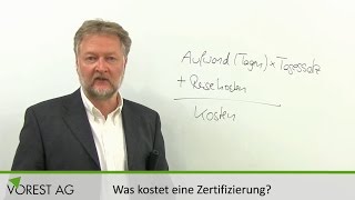 Was kostet eine ISO Zertifizierung für ein ISO Managementsystem [upl. by Onid669]