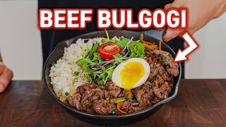 How a Korean Chef Makes Beef BULGOGI in 15 Minutes [upl. by Turk]