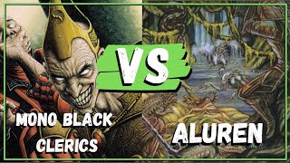 MONO BLACK CLERICS vs ALUREN round 1 PREMODERN MONTHLY [upl. by Schuler299]