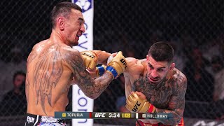 Ilia Topuria vs Max Holloway UFC 308  Full Fight Highlights [upl. by Hegarty]