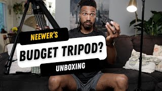 Is The NEEWER Pro Video Tripod Good  Unboxing Video [upl. by Evelina]