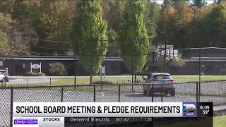 Southwest Vermont Supervisory Union Board to discuss pledge policy  clipped version [upl. by Lorry]