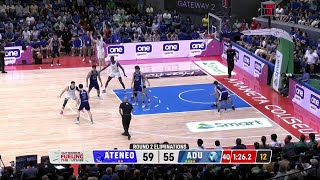 AteneoAdamson round 2 finish  UAAP Season 86 Mens Basketball [upl. by Ennaeus]