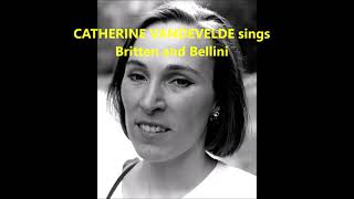 CATHERINE VANDEVELDE interview and live concert BelliniBrittenStrauss [upl. by Mittel779]