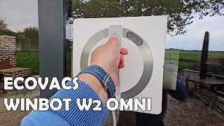 Laveur de vitres Ecovacs WINBOT W2 OMNI [upl. by Enineg]