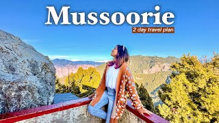 Mussoorie Travel Plan for 2 days  budget tourist places food hotel shopping [upl. by Nesaj]