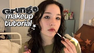 GRUNGE makeup tutorial [upl. by Hannasus]