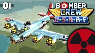 Bomber Crew USAAF  01 B17 die fliegende Festung ☢ Lets PlayDeutsch [upl. by Atikel]