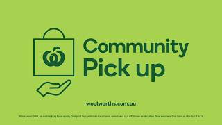 Woolworths Community Pick Up [upl. by Ardnalac149]