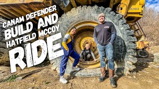 CanAm Defender Build Part 2 Plus Hatfield And McCoys Trip [upl. by Krasnoff]