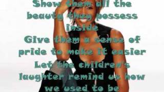 Whitney Houston greatest love of all lyrics [upl. by Voss]