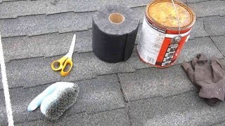 How to repair a leaky asphalt shingle roof [upl. by Clarkson165]