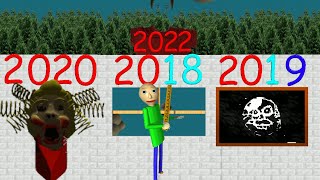 The Evolution of Baldis Basics 2018  2023 [upl. by Haslett]