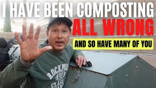 I Have Been Composting All Wrong in the Jora Composter Making Compost [upl. by Nauqes306]