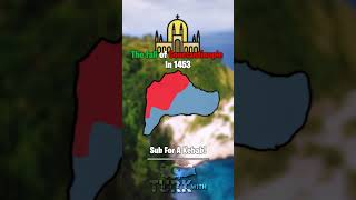 The fall of Constantinople in 1453 NO HATE history mapper country europe mapping shorts [upl. by Diraf]