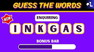 Anagrams Quiz Game  Challenge Yourself  EasyMediumHardVery HardRidiculous 😜 [upl. by Aneloc955]