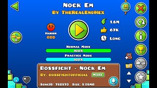 nock em geometry dash sub zero en el geometry dash 22 [upl. by Oiceladni]