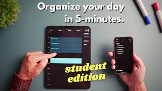 How I Organize My Busy Schedule Student Edition [upl. by Sylvanus]