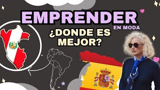 Emprender una marca de moda en LATAM vs España  Entrevista a artista Diseñadora Peruana [upl. by Notxed]