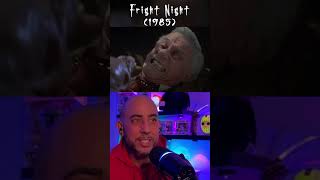 Fright Night 1985 Ugliest Vamp award classichorror horrorshorts reactionvideos [upl. by Einahpad]