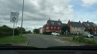 ASMR driving Denmead to Fareham on backroads [upl. by Jill237]