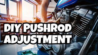 How to Adjust Harley Pushrods SampS Engine [upl. by Sukramed]