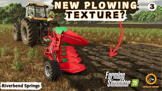 3D Plowing  Farming Simulator 22  Riverbend Springs  Ep 3 [upl. by Ellecram434]