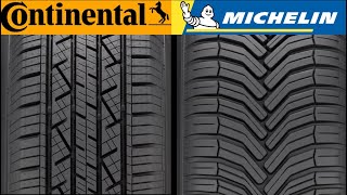 Continental Cross Contact LX25 vs Michelin Cross Climate SUV [upl. by Crofton]