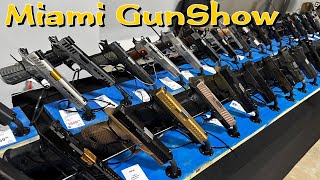 Miami Gun Show  50bmg Browning BAR 4k Staccato Scorpions and MUCH MORE gunshow freedomsticks [upl. by Pelagia348]