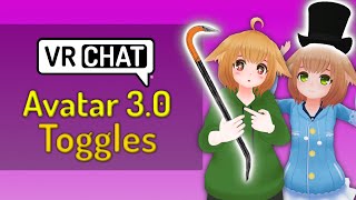 VRChat Avatar 30 Tutorial  Toggling Props amp Accessories [upl. by Yerggoeg303]