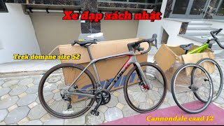 Trek domane 2023 size 52 cannondale caad 12 [upl. by Middlesworth]