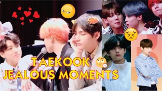 Taekook jealous moments p3 When Jungkook and Jimin get too close [upl. by Marylou]