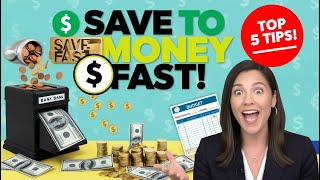 5 Tips To Save Money Fast tips savemoney financialtips personalfinance [upl. by Aligna757]