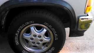 New Goodyear Wrangler Radial Tires on 95 Dodge Dakota [upl. by Nosremaj]