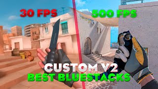 ЛУЧШАЯ ОПТИМИЗАЦИЯ BLUESTACKS CUSTOM V2 Last Update [upl. by Sibilla]